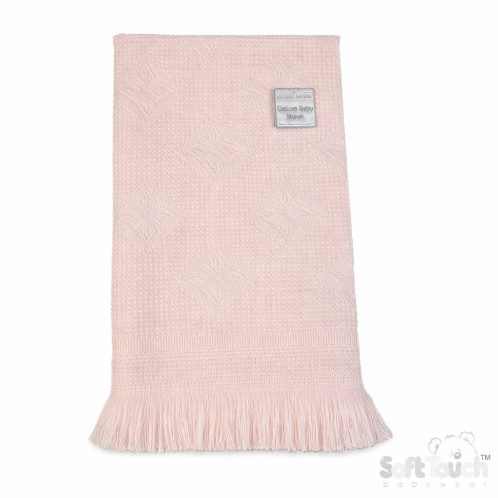 SH22-BP-P: Acrylic Baby Star Shawl SH22-BP-P: Acrylic Baby Star Shawl